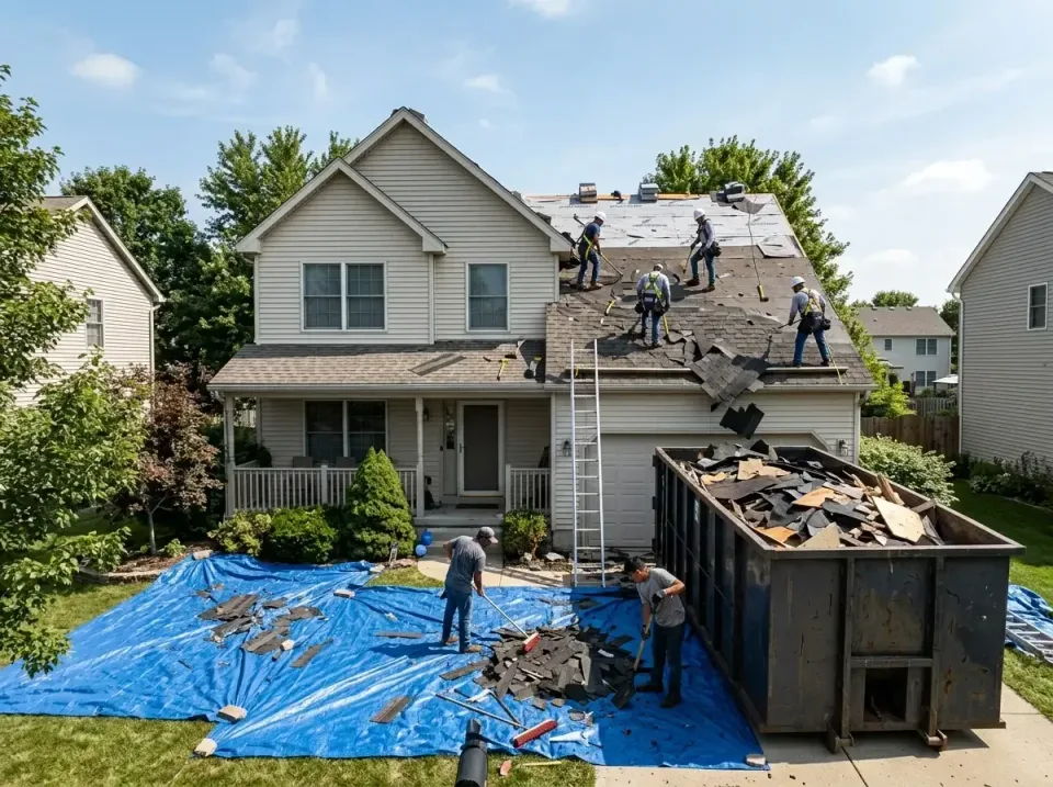 roof-replacement-debris-remova-004 — frequently asked questions, Cheapest Dumpster Rentals in Oak Ridge, FL
